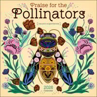 image Praise for the Pollinators 2026 Wall Calendar Main Image