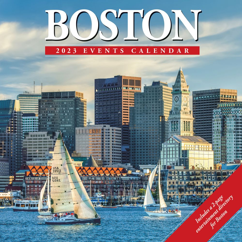 Willow Creek Press Boston Events 2023 Wall Calendar