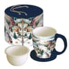 image Sleigh Ride Tea Cup Set by Linda Nelson Stocks Main Image
