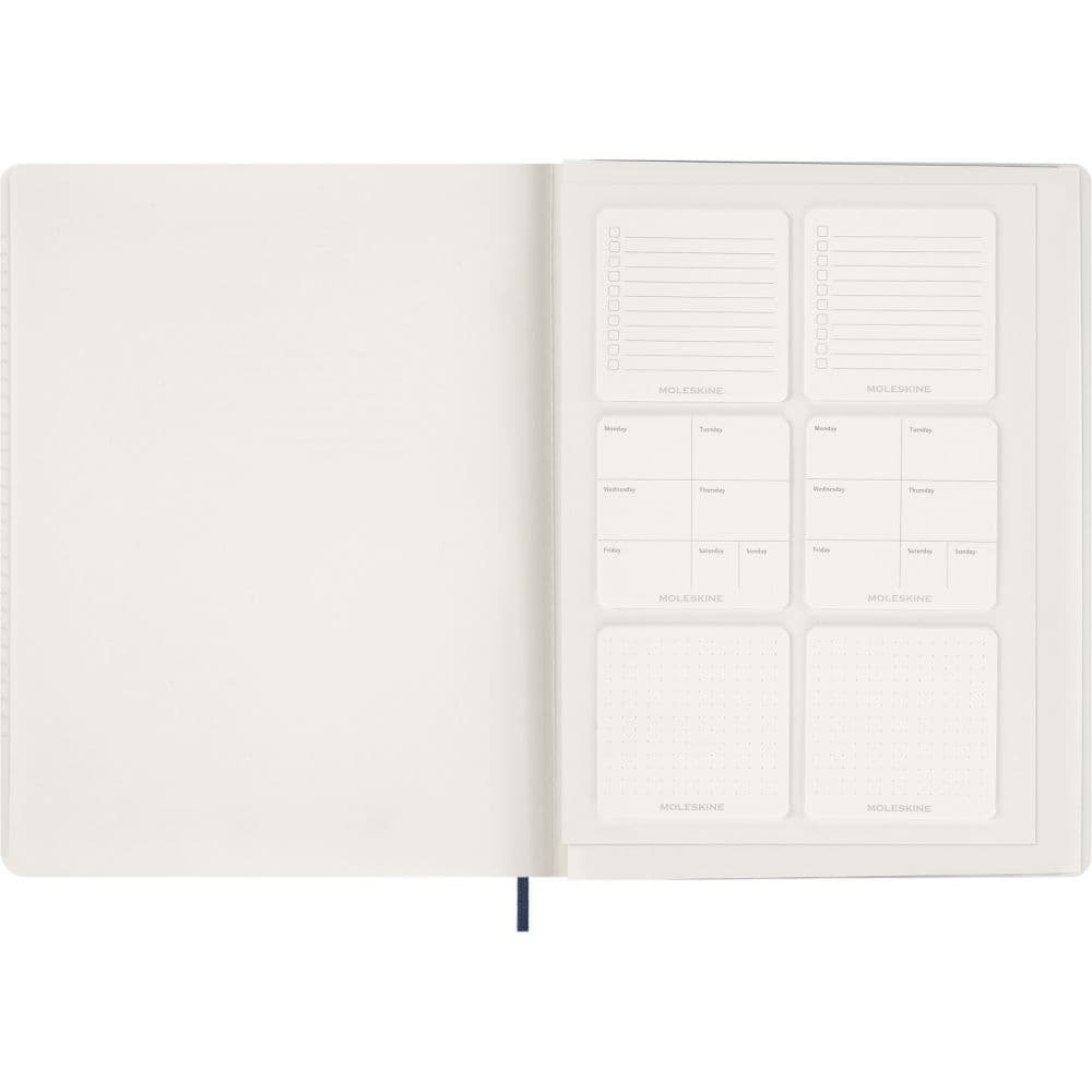 Moleskine Sapphire Blue Soft Cover 2027 Weekly Planner Eighth Alternate Image