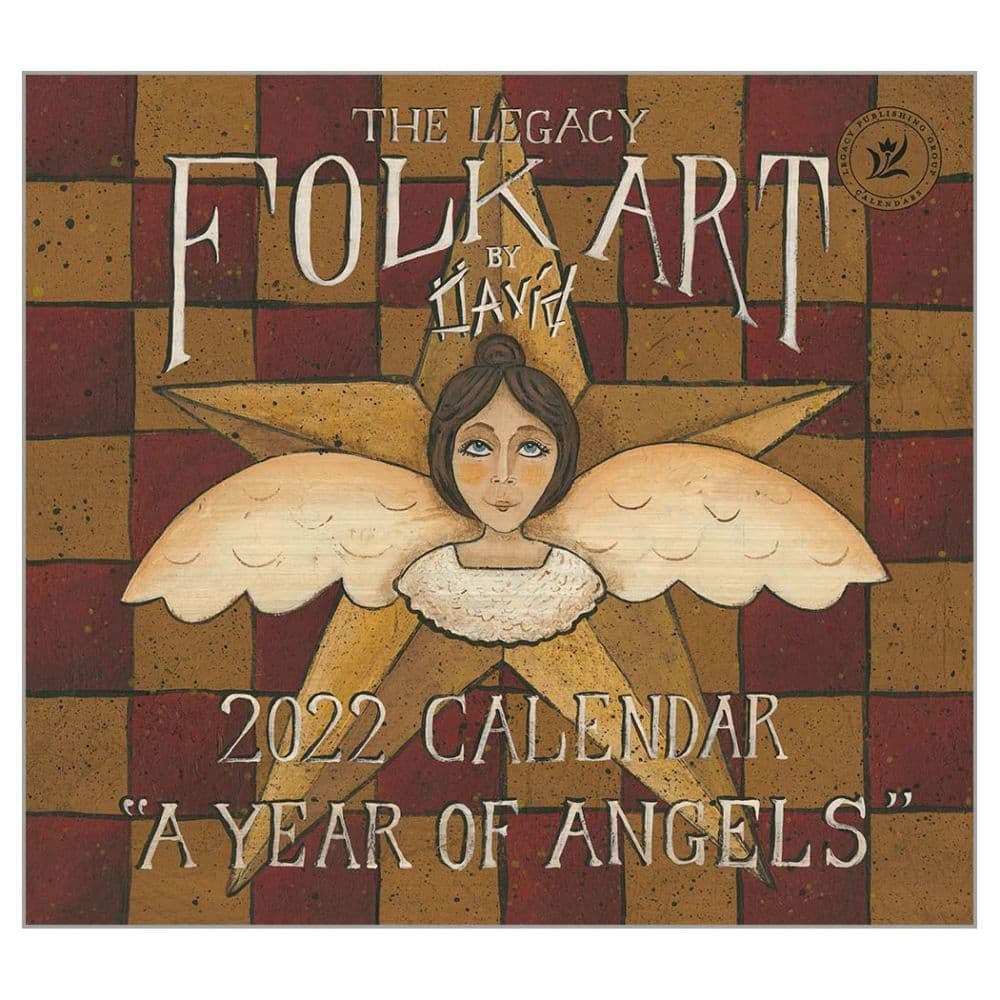 Folk Art by David 2022 Mini Wall Calendar