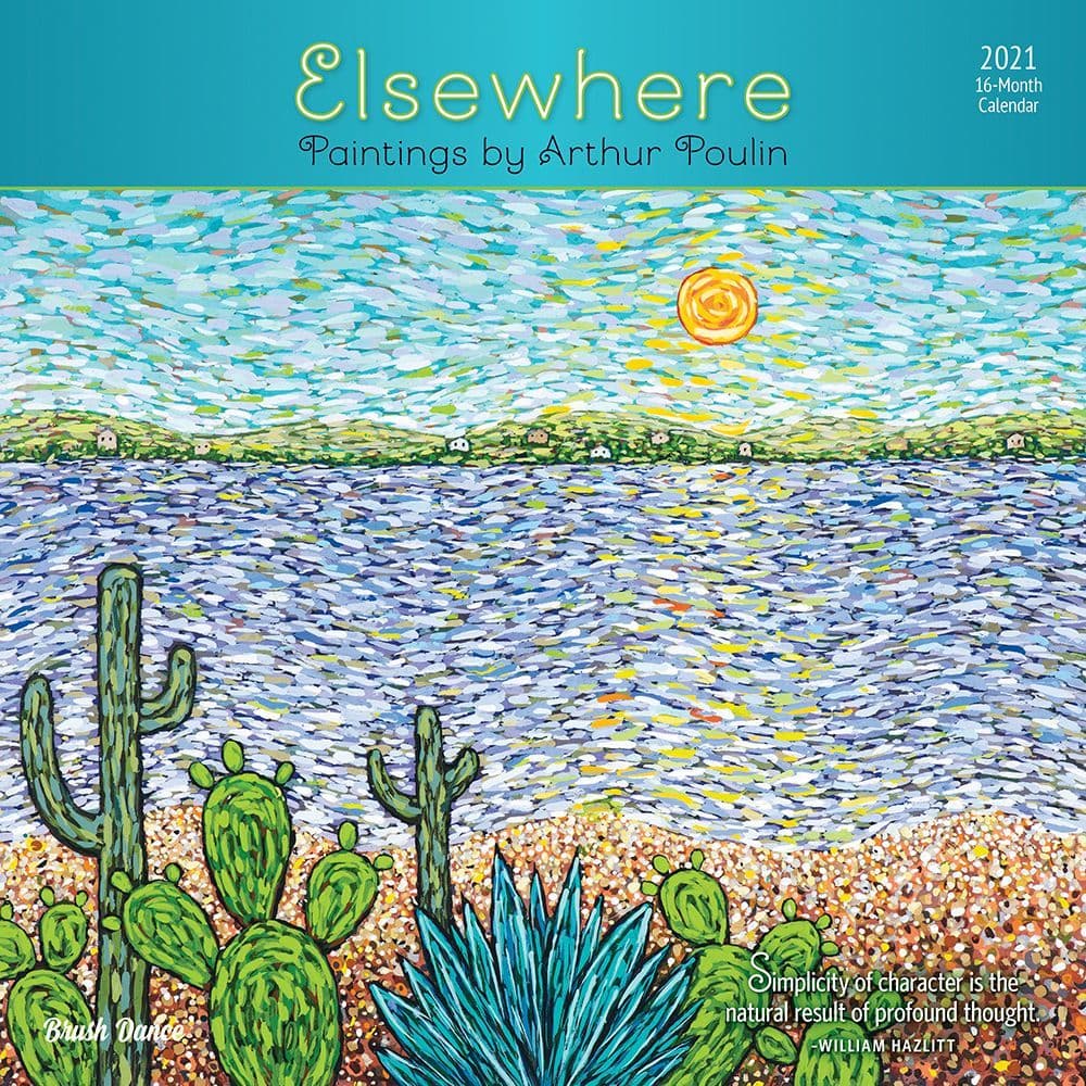 Elsewhere Wall Calendar