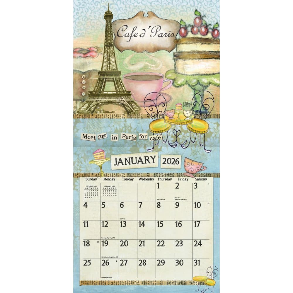 Embrace The Day 2026 Wall Calendar_ALT2