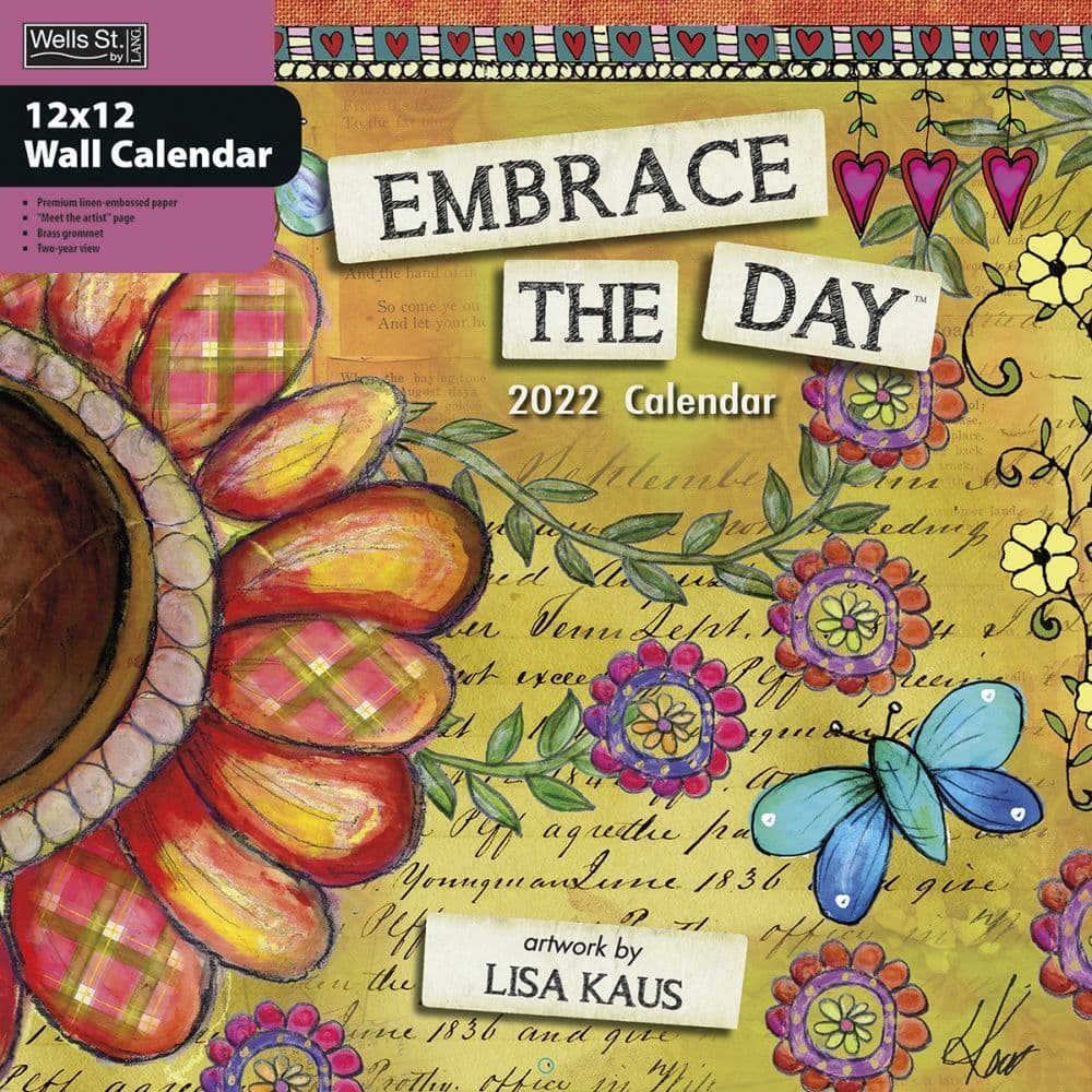 Embrace The Day 2022 Wall Calendar - Calendars.com