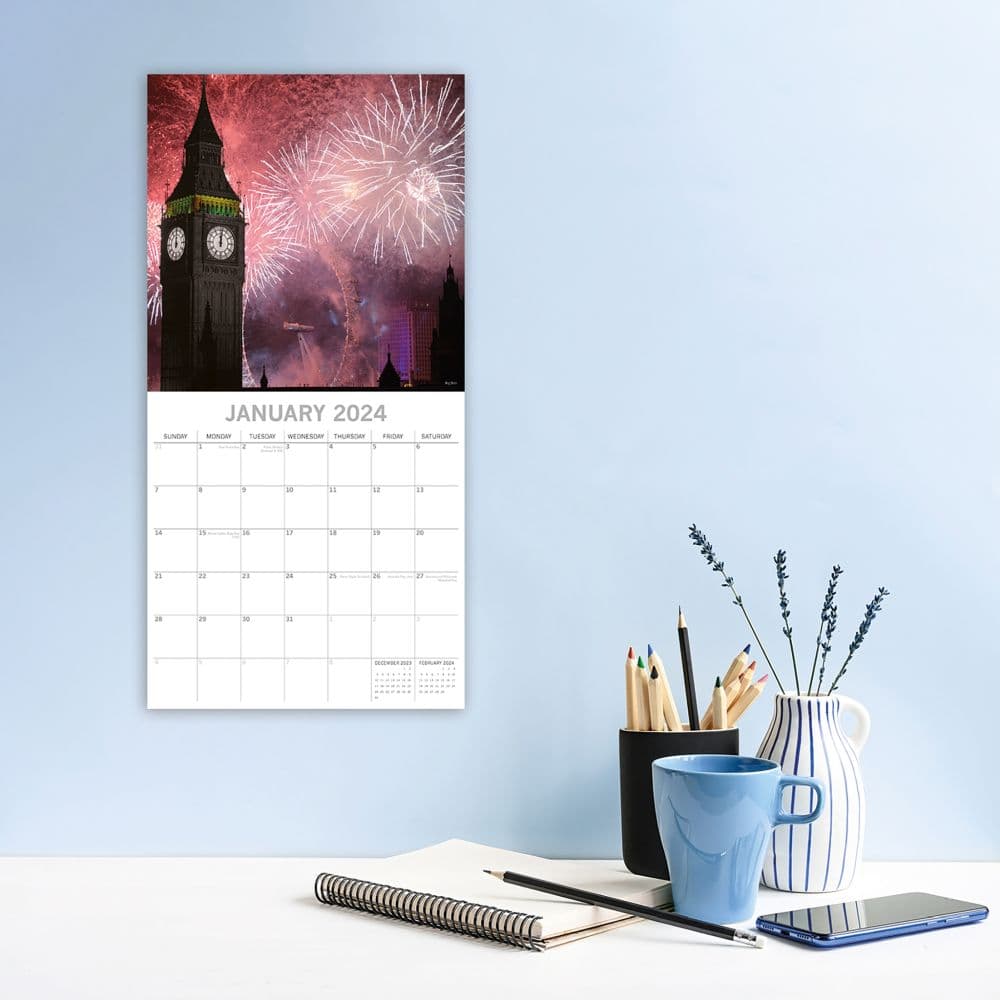London Limelight 2024 Wall Calendar Fourth Alternate Image width=&quot;1000&quot; height=&quot;1000&quot;