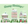 image Winter Village Pop-Up Christmas Cards First Alternate Image