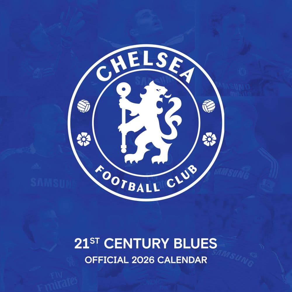 Chelsea Legends 2026 Wall Calendar Main Product Image