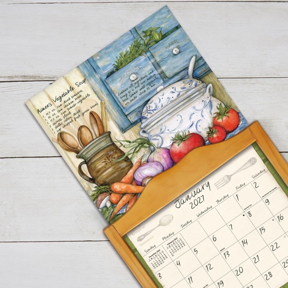American Kitchen 2027 Wall Calendar by Susan Winget Fifth Alternate Image