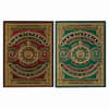 image High Victorian Red or Green Playing Cards Main Image