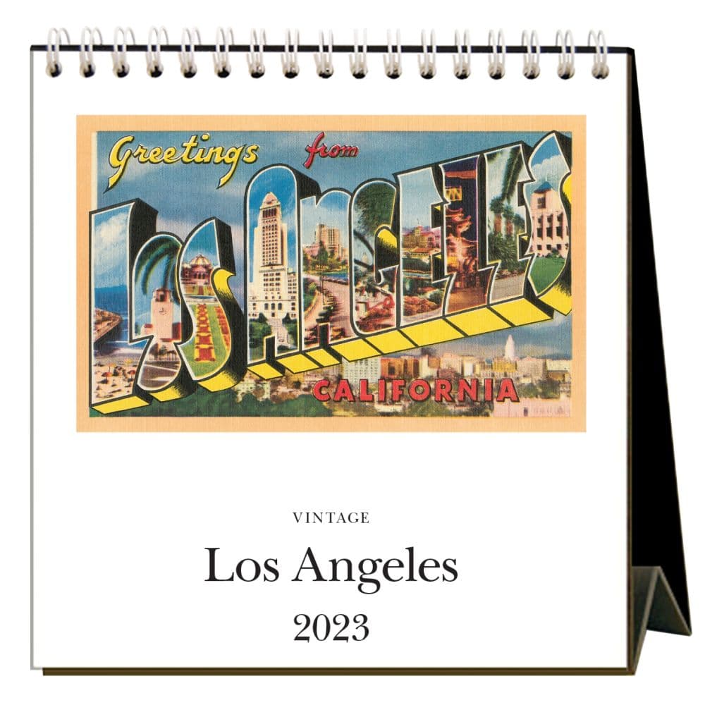 Found Image Press Los Angeles 2023 Desk Calendar