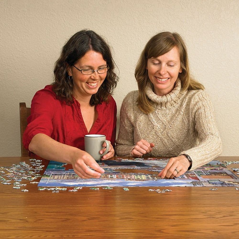 Cafe in Cassis 1000 Piece Puzzle Second Alternate Image