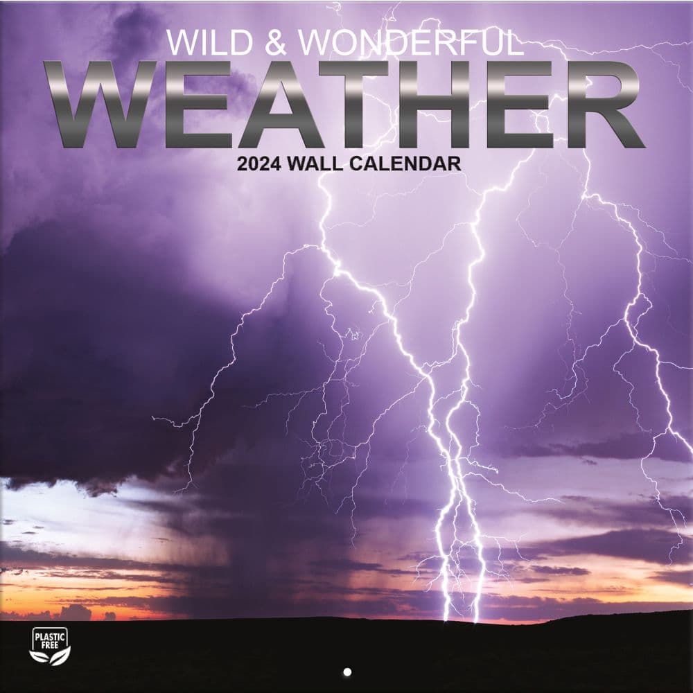 Wild and Wonderful Weather 2024 Wall Calendar Main Product Image width=&quot;1000&quot; height=&quot;1000&quot;
