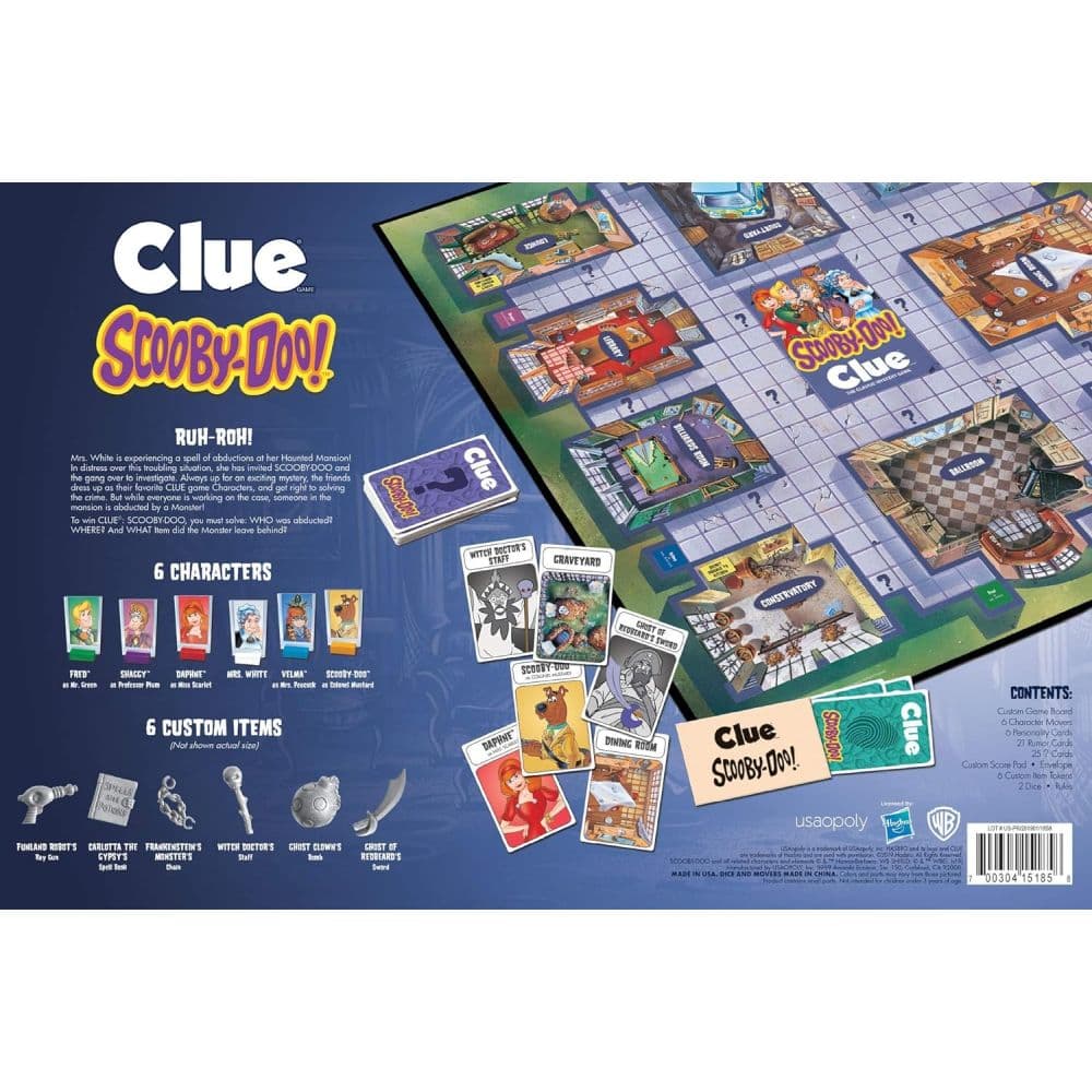 Scooby Doo Clue Board Game First Alternate Image