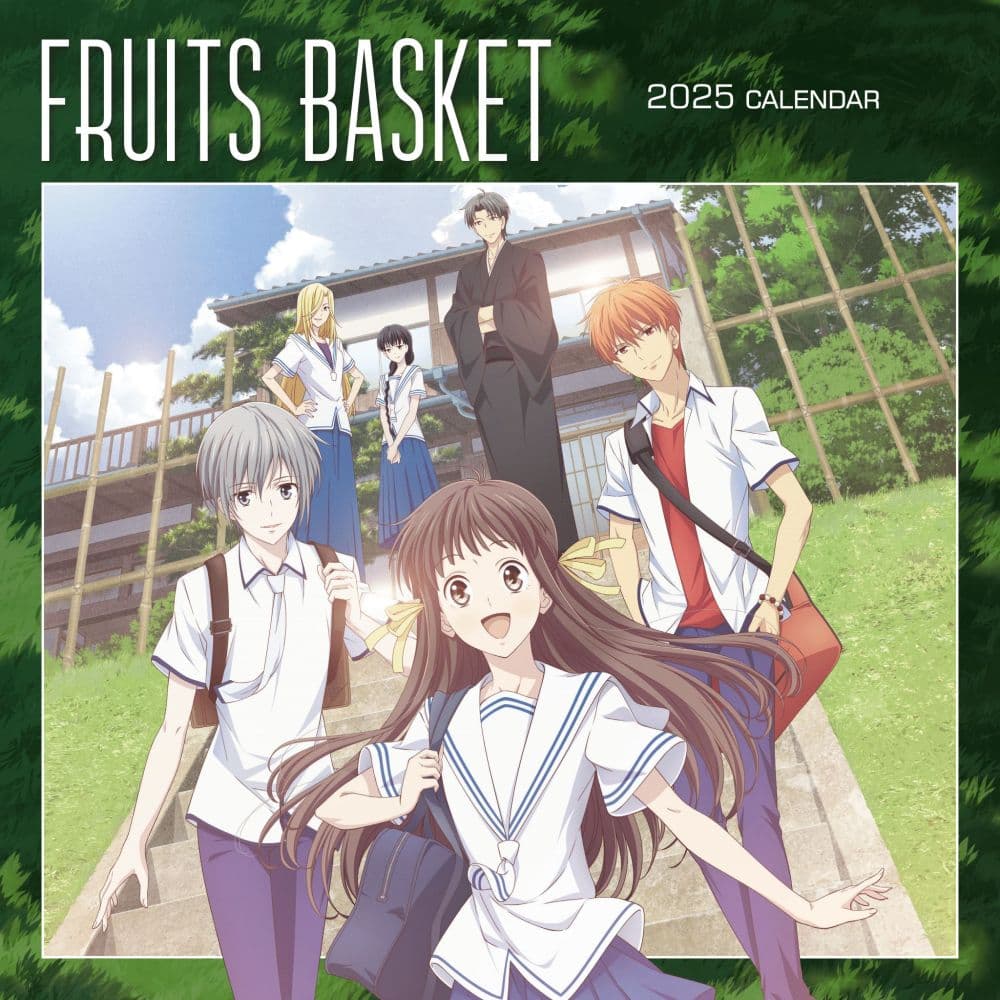 Fruits Basket 2025 Wall Calendar