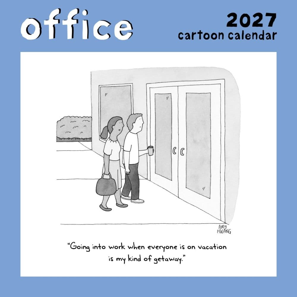 image Office Cartoon 2027 Wall Calendar Main Product Image