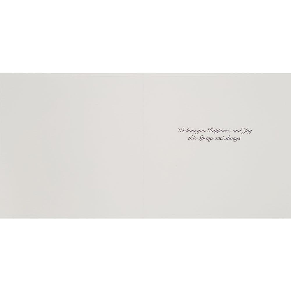 Purple Flowers Easter Basket Card Second Alternate Image