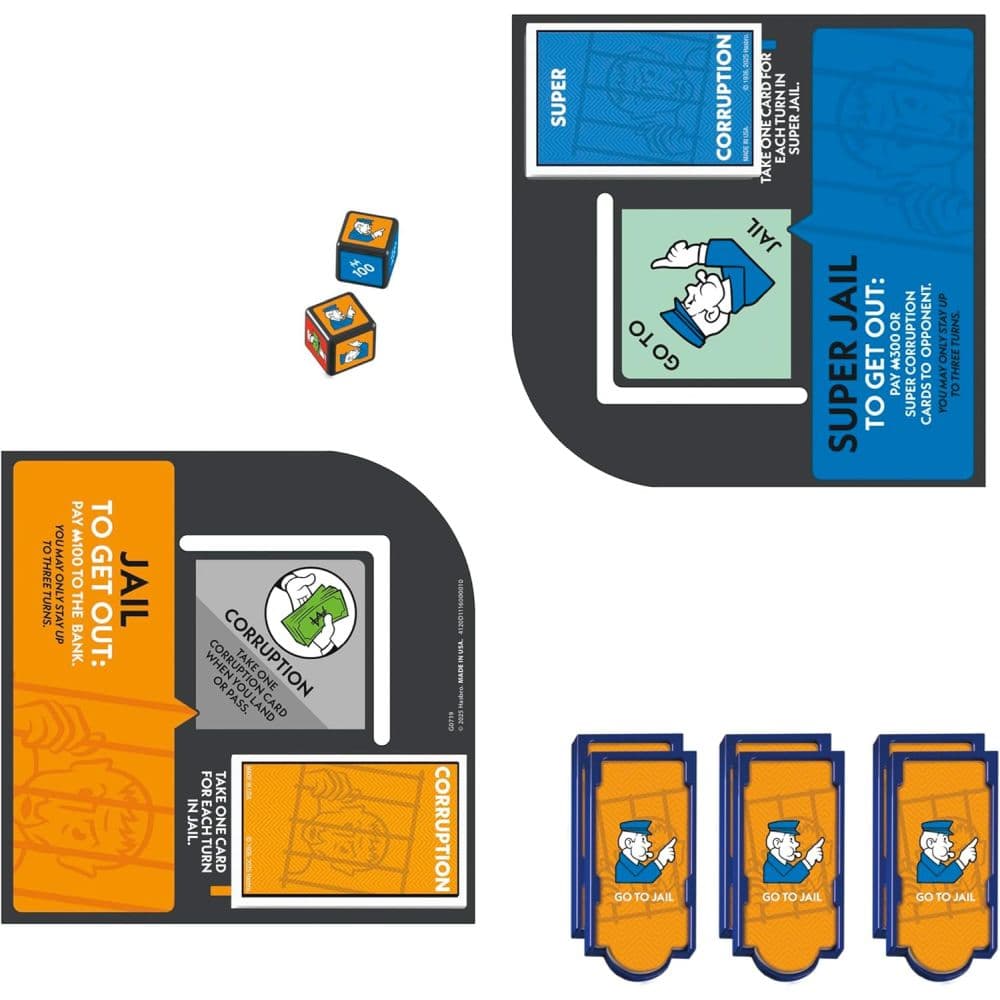 Monopoly Go To Jail Expansion Thirteenth Alternate Image