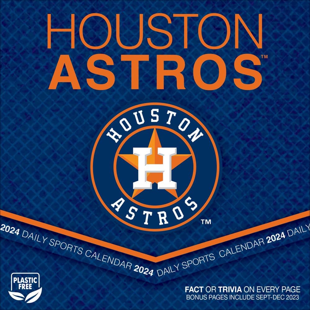 Houston Astros 2024 Wall Calendar Helene Grissel