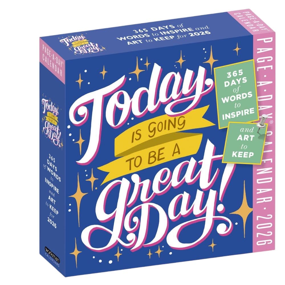 Today Great Day 2026 Desk Calendar Main Product Image