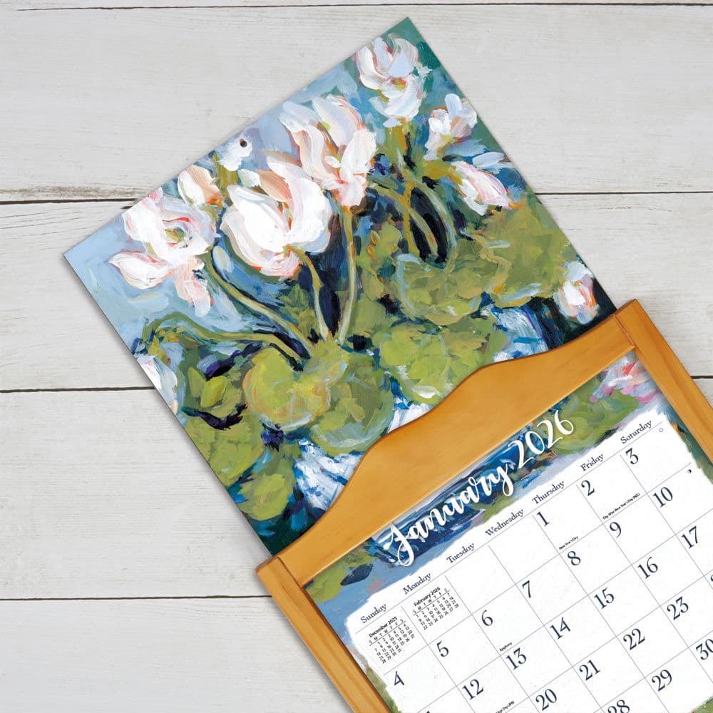 thumbnail image 2 of 2026 LANG Gallery Florals - Deluxe Wall Calendar 2 of 13