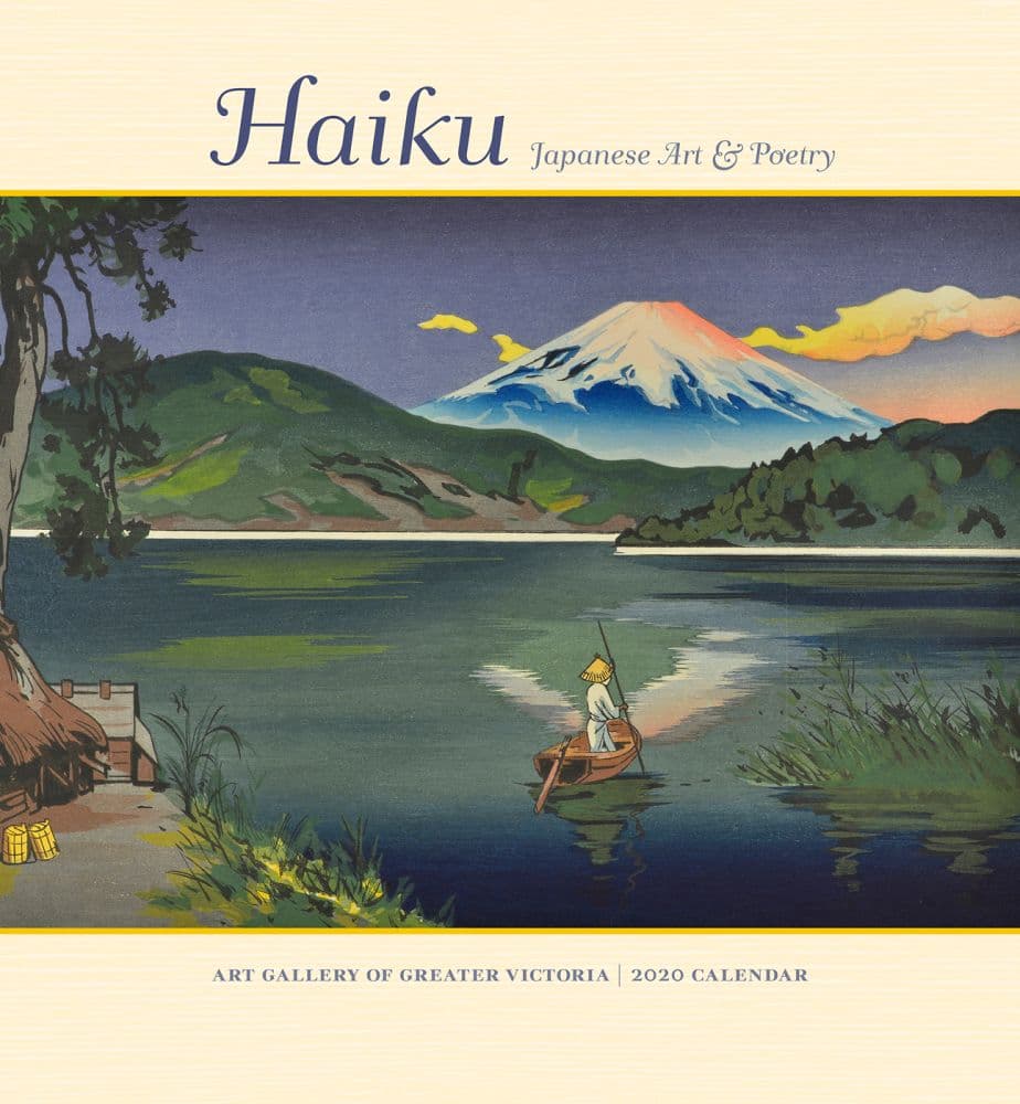 Haiku Japanese Art & Poetry Wall Calendar