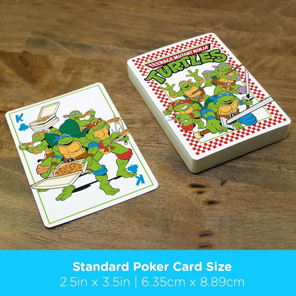 TMNT Pizza Box Playing Cards Fourth Alternate Image