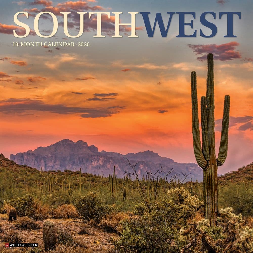 image Southwest 2026 Wall Calendar Main Product Image