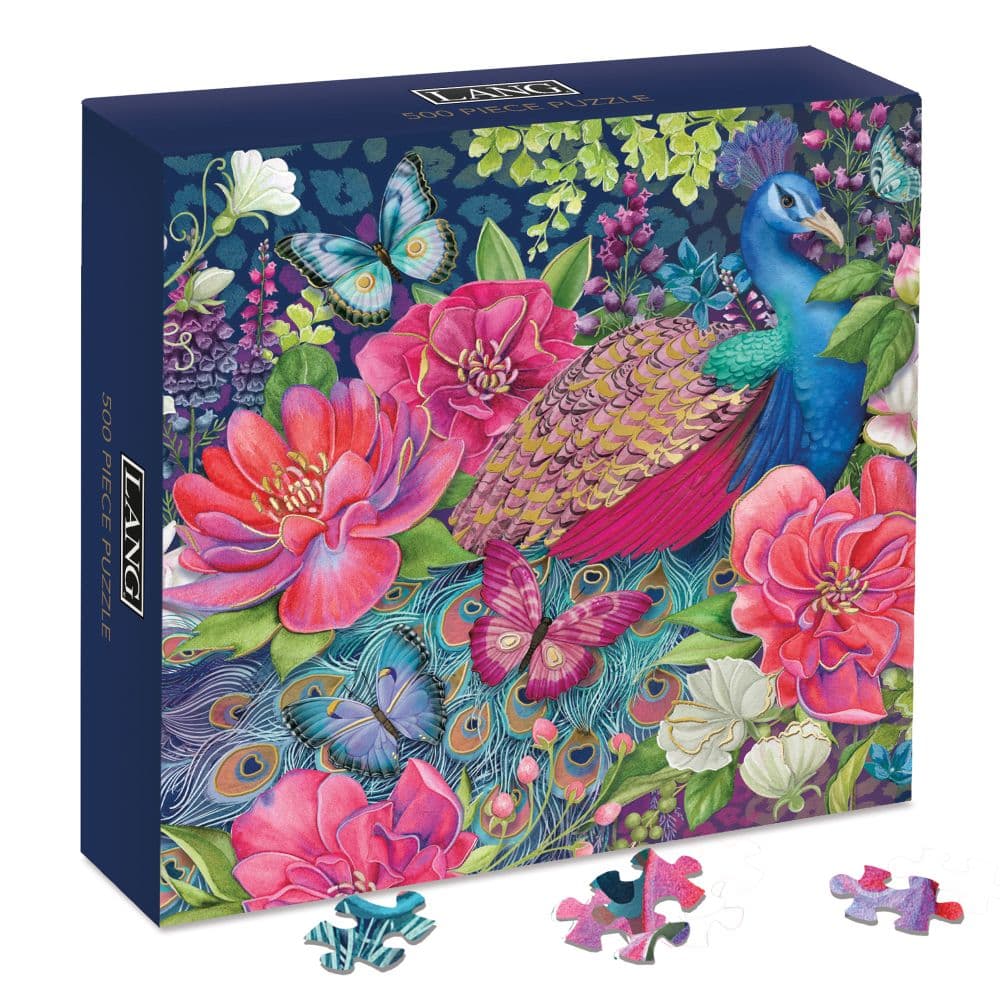 Vibrant Plumes 500 Piece Puzzle Alt3
