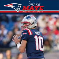 image NFL Drake Maye 2027 Wall Calendar
