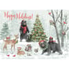 image Woodland Winter by Chad Barrett Pop-up Christmas Cards Main Image