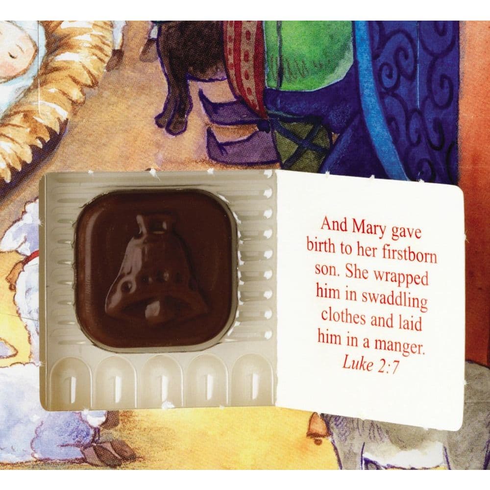 Stained Glass Nativity Chocolate Advent Calendar Alternate Image 2