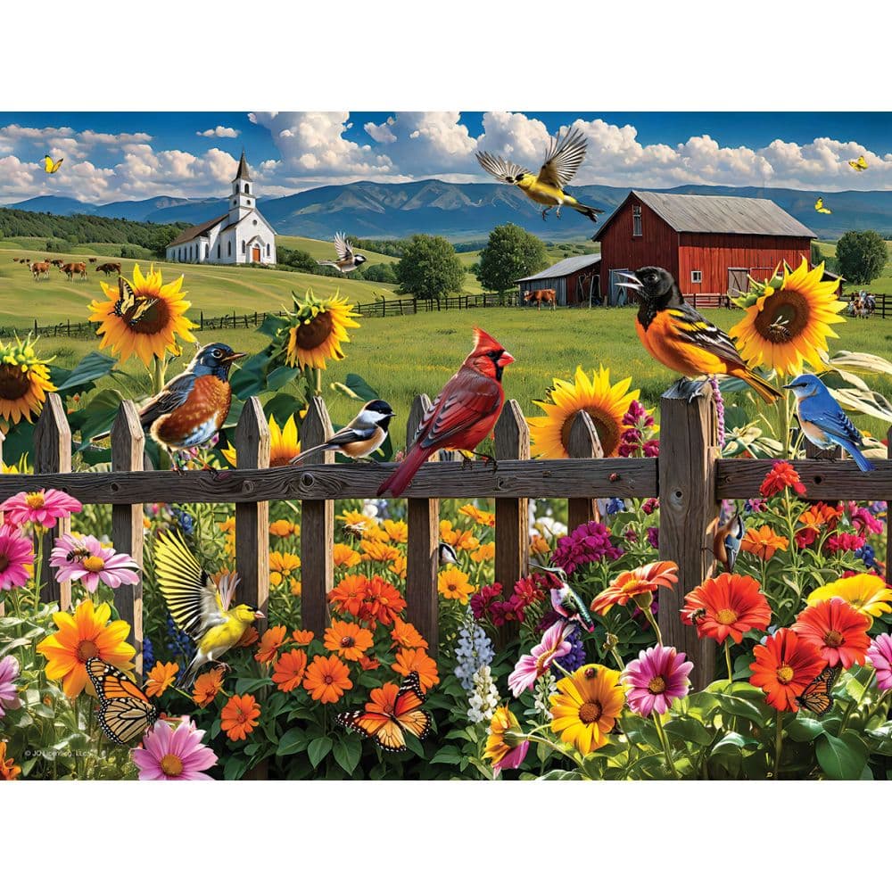 Sunday Gathering 500 Piece Puzzle First Alternate Image