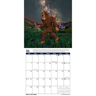 Bigfoot 2024 Wall Calendar - Calendars.com