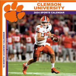 Clemson University Tiger Football 2024 Wall Calendar