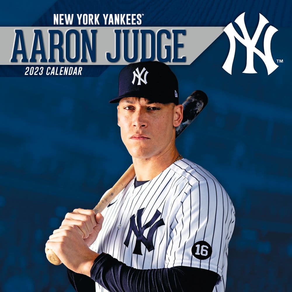 MLB Aaron Judge 2023 Wall Calendar by Turner Licensing Calendars For All