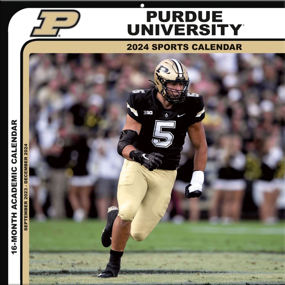 COL Purdue Boilermakers 2025 Wall Calendar