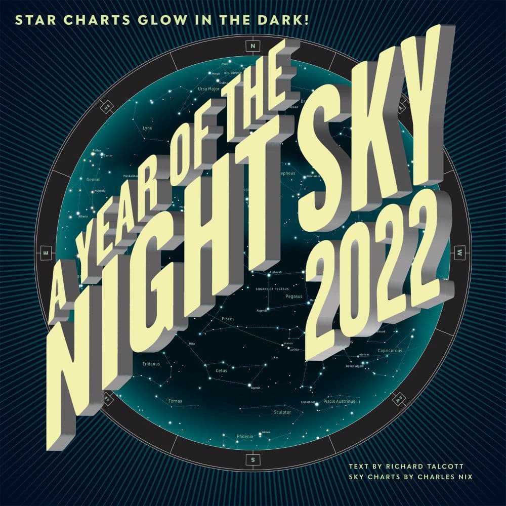 Sky Angebote Weihnachten 2022 A Year of the Night Sky 2022 Wall Calendar