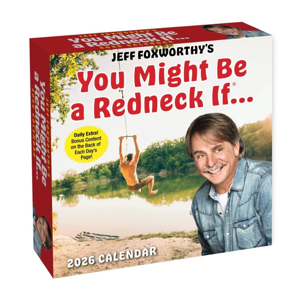 Jeff Foxworthy 2026 Desk Calendar Main Image