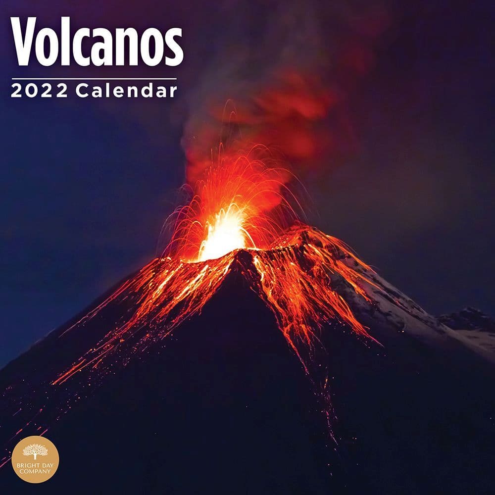 Volcanos 2022 Wall Calendar