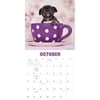 image Pups in Cups 2025 Wall Calendar Third Alternate Image width=&quot;1000&quot; height=&quot;1000&quot;