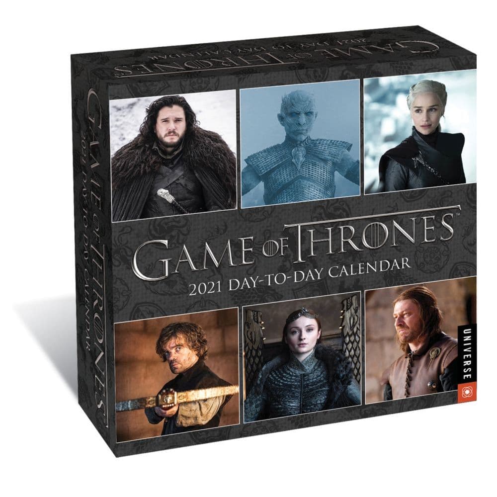 2021 Game of Thrones Desk Calendar