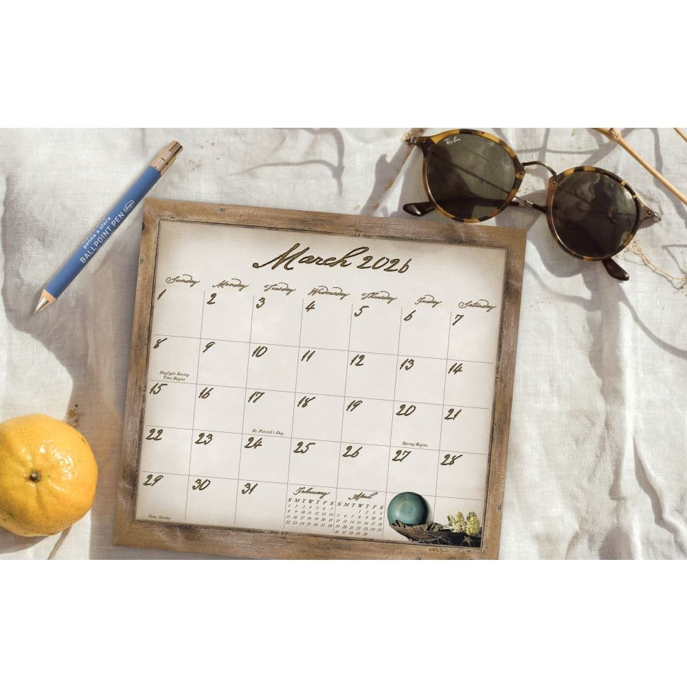 Simple Treasures by Billy Jacobs 2026 Magnetic Calendar Second Alternate Image