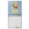 image Teacups 2025 Spiral Wall Calendar