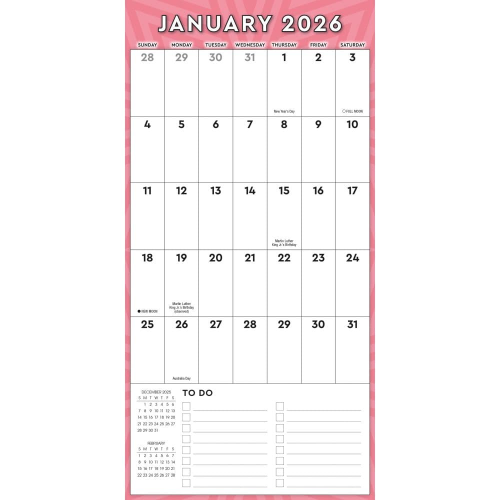 The Great Big Grid 2026 Wall Calendar Third Alternate Image