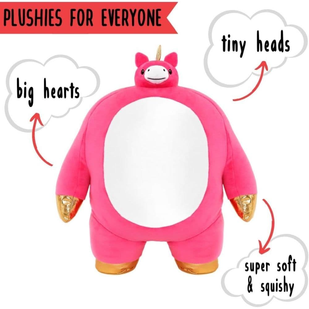 Tiny Headed Unicorn Honeythunder 15in Sixth Alternate Image