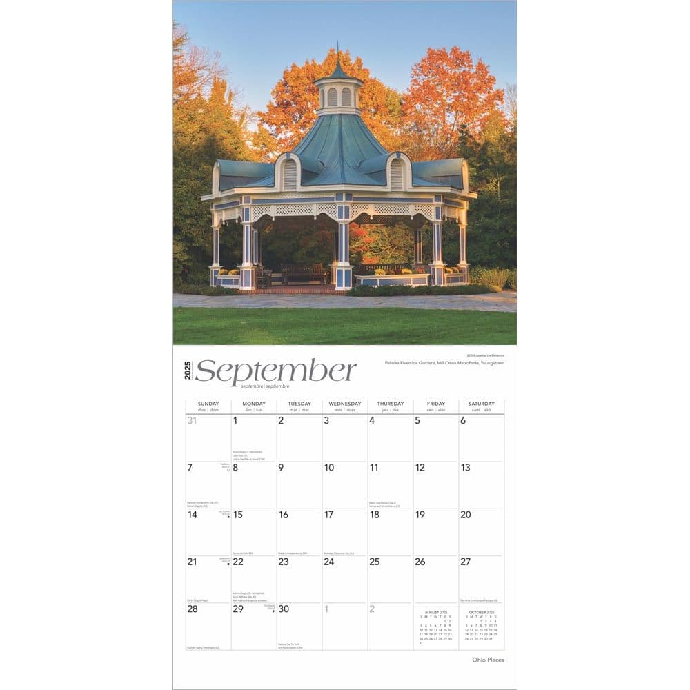 Ohio Places 2025 Wall Calendar Third Alternate Image width=&quot;1000&quot; height=&quot;1000&quot;