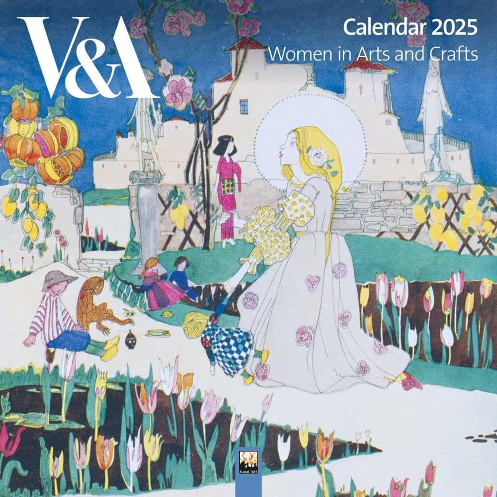 Victoria and Albert Museum Women In Arts 2025 Wall Calendar Main Image