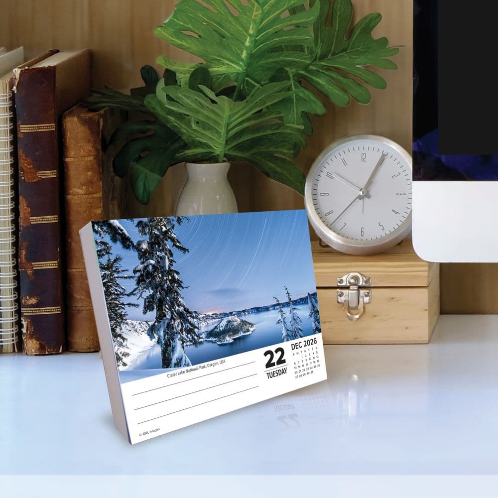 National Parks 2026 Desk Calendar Second Alternate Image