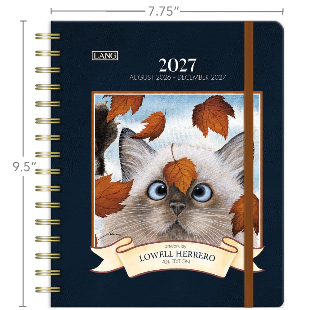 American Cat Deluxe 2027 Planner by Lowell Herrero Fourth Alternate Image