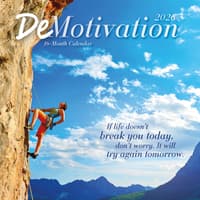 image Demotivation 2026 Wall Calendar Main Image